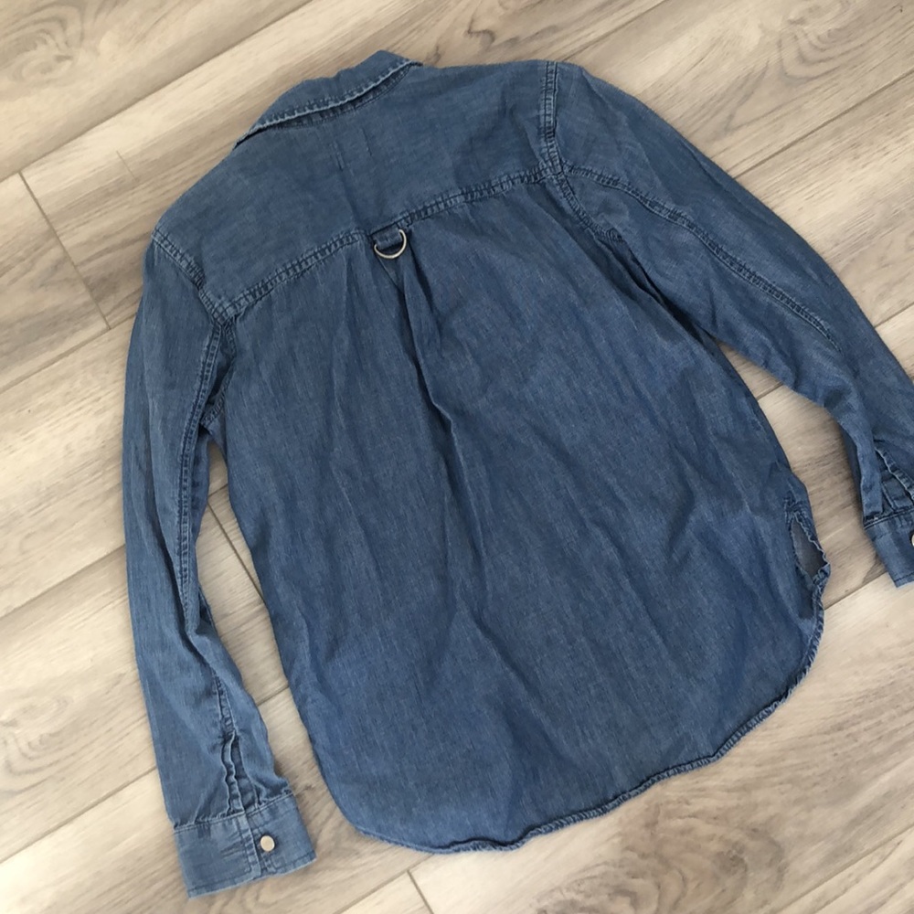🌱Gap 1969 Classic Denim Long Sleeve - Picture 6 of 6